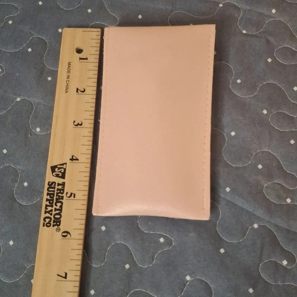 Pink Travel brush and Accessory Pouch - new